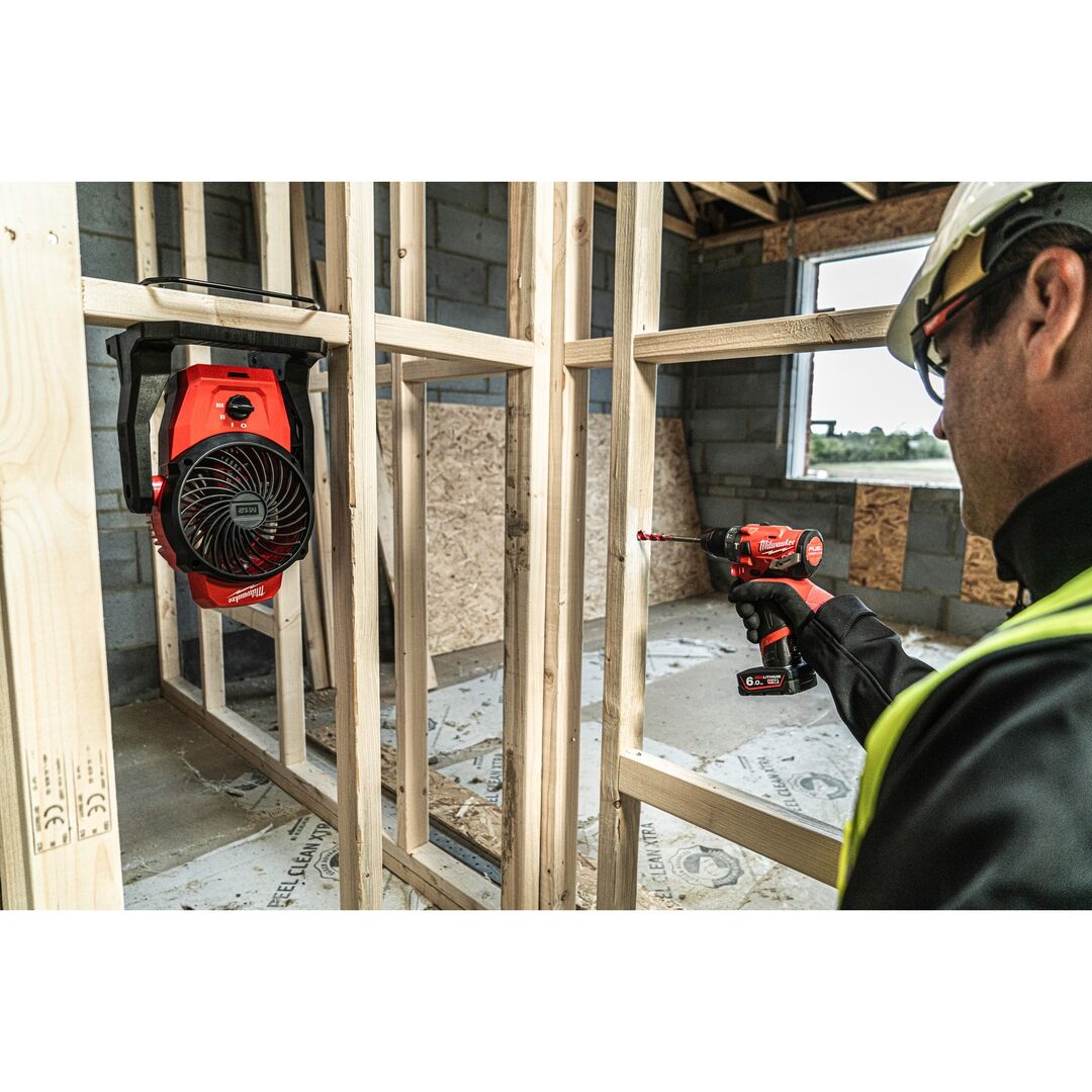 MILWAUKEE Akku-Ventilator M12AF-0