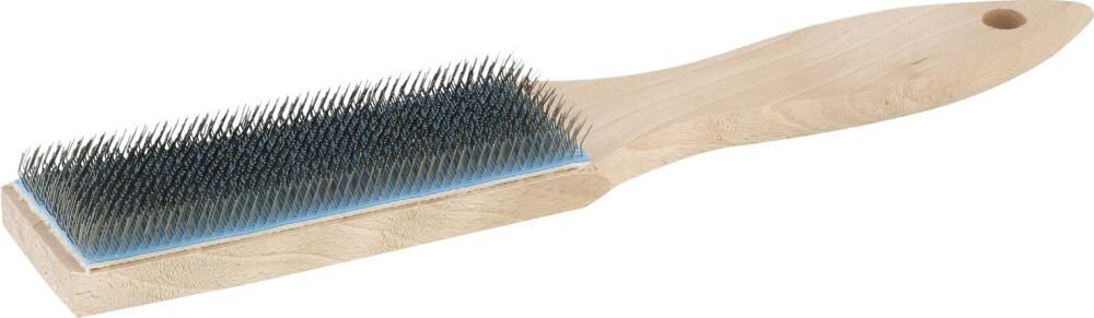 OSBORN Feilenbürste mit Holzkörper Kratzenband geklebt