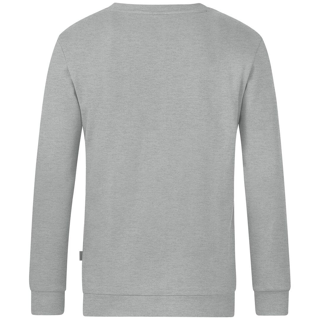 JAKO Sweat Organic Unisex C8820 Gr. L hellgrau meliert