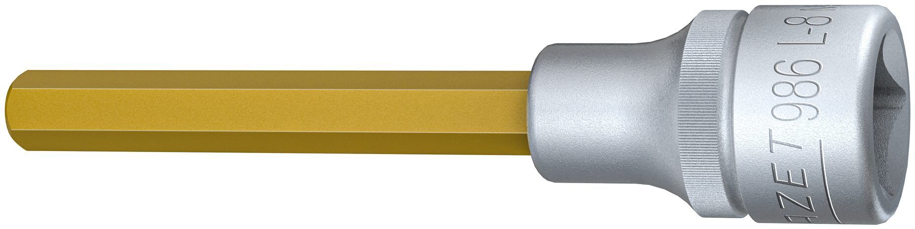 HAZET Schraubendrehereinsatz 1/2" Innensechskant 8x100mm