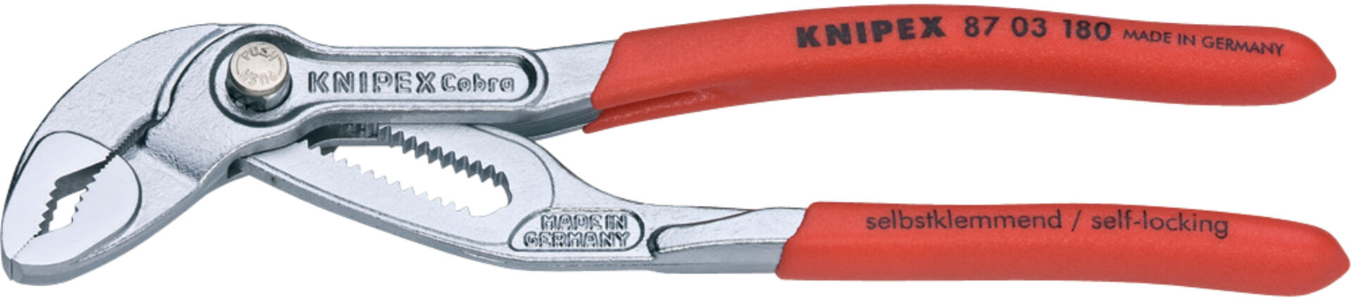 KNIPEX 87 03 300 Cobra Hightech- Wasserpumpenzange KST überz verc. 300mm