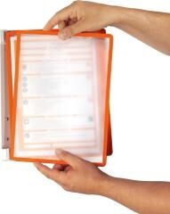 DURABLE Sichttafelsystem orange Vario Wall 5