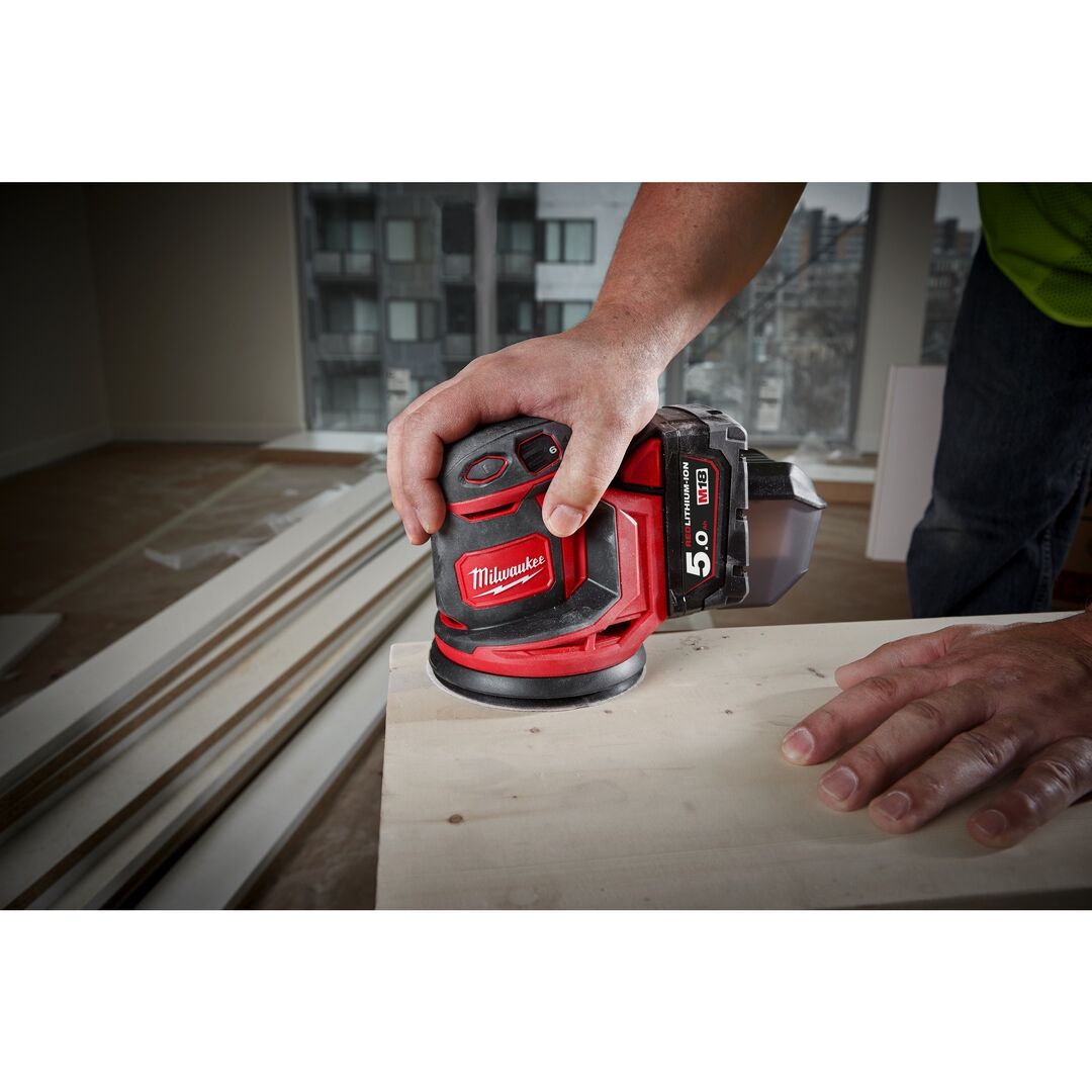 MILWAUKEE Exzenterschleifer M18BOS125-502B