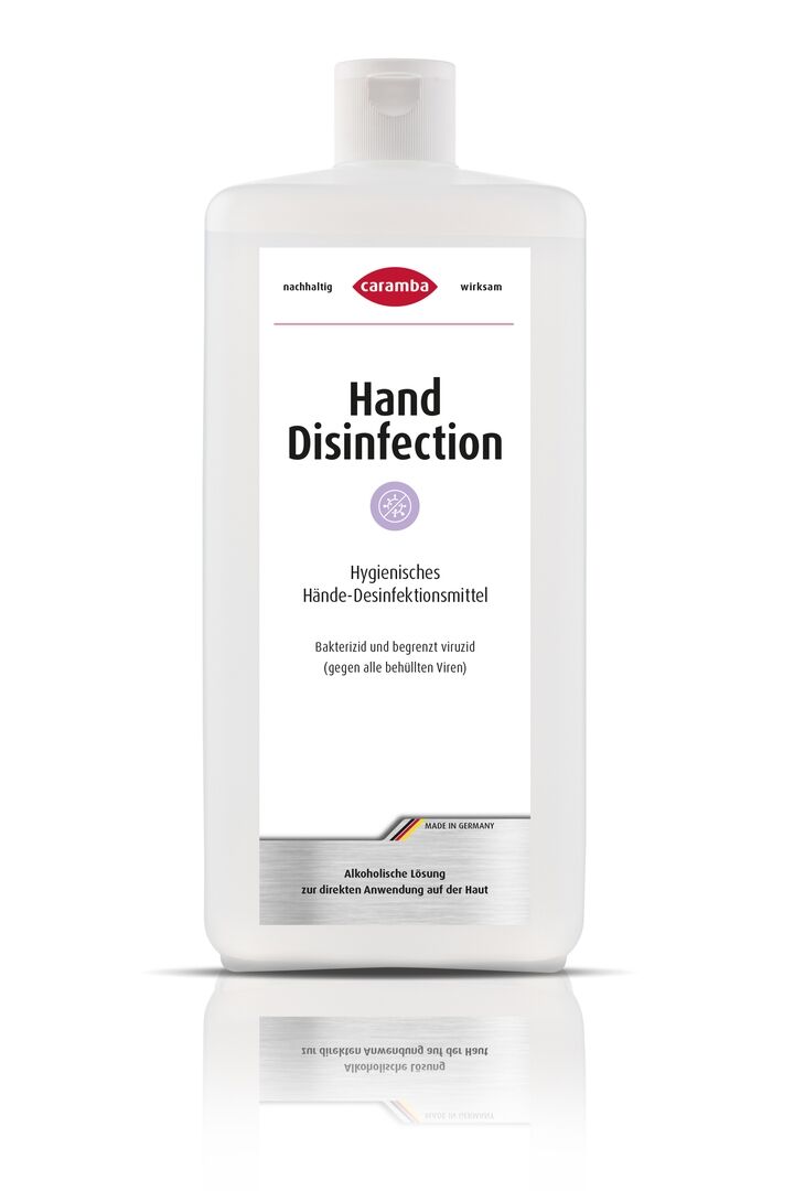CARAMBA Handdesinfektion 1 Liter Euroflasche " Profi-Serie"