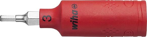 WIHA Schraubendrehereinsatz 1/4" Innen- 6kt VDE 3x65mm