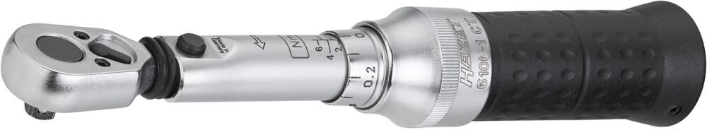 HAZET Drehmomentschlüssel 1-6Nm 1/4" 6106-1CT