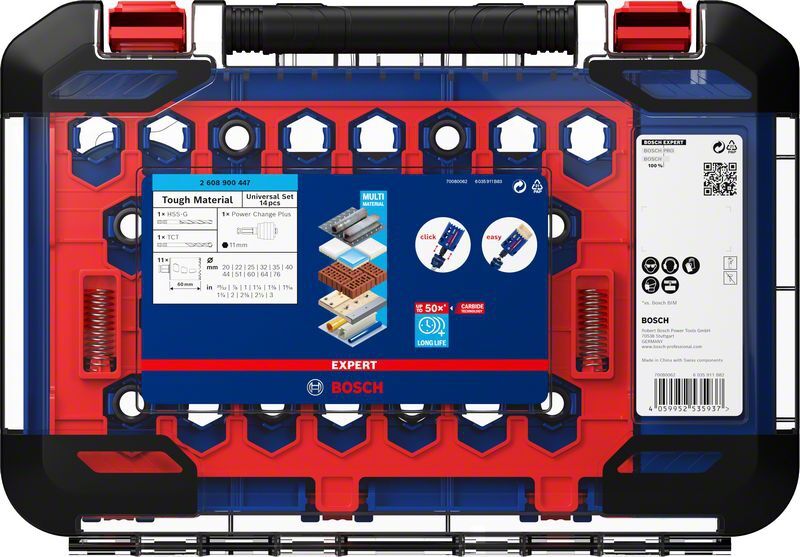 BOSCH Lochsägen Set EXPERT ToughMaterial 11-teilig