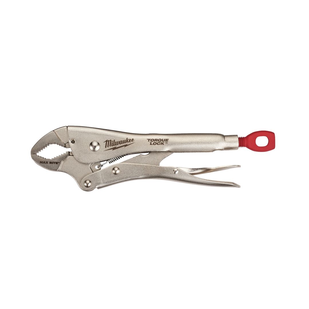 MILWAUKEE Gripzange V-Profil-Backen 250mm lang Spannweite 50mm MAX BITE