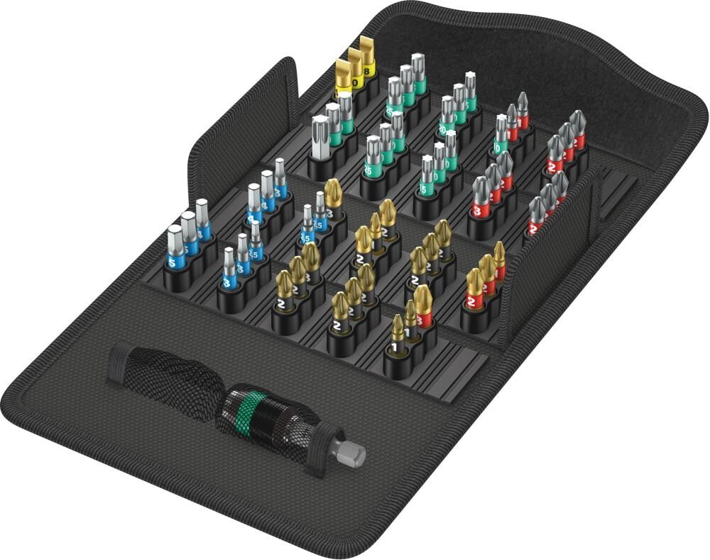 WERA Bit Set 61-teilig BiTorsion 1