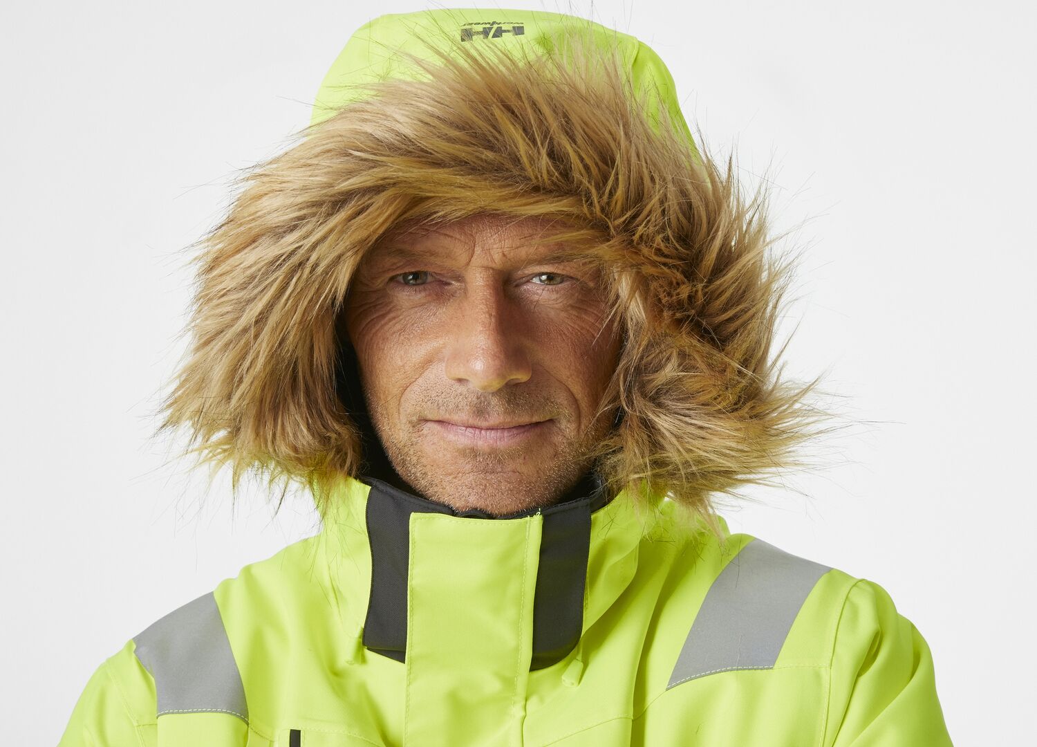 HELLY HANSEN Winterparka ALNA 2.0 Gr. L yellow/ebony 71393