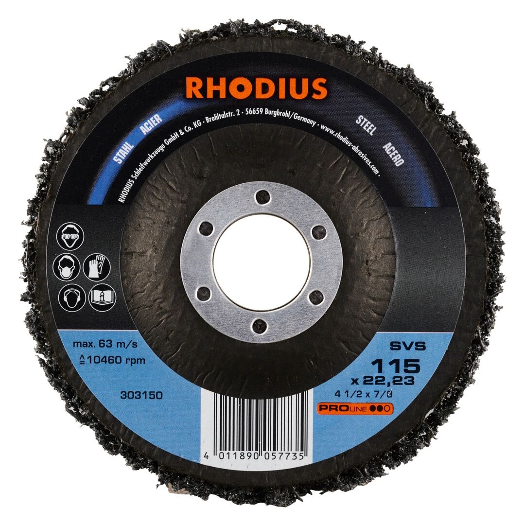RHODIUS Schleifvliesscheibe SVS 115x22,23mm
