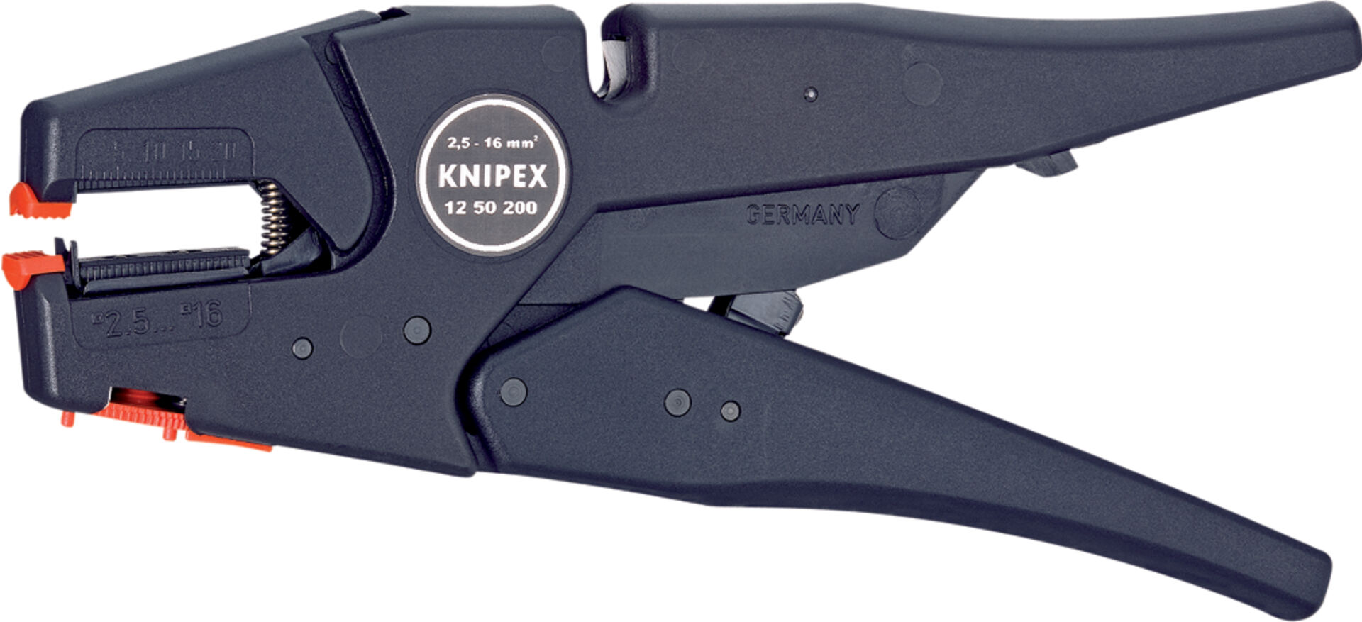 KNIPEX 12 50 200 Selbsteinstellende Abisolierzange 200 mm