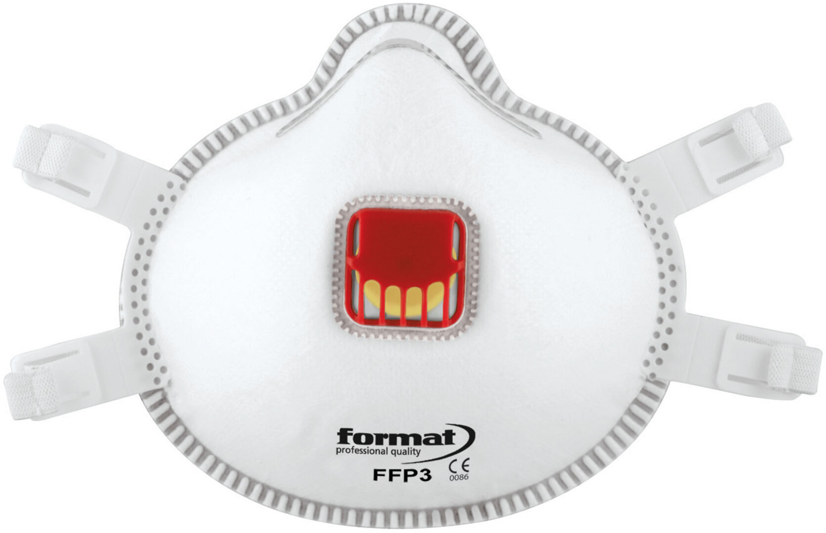 FORMAT Atemschutzkonturmaske mit Ventil FFP3