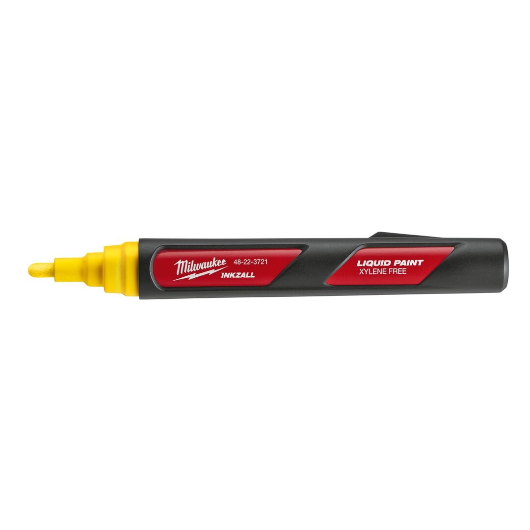 MILWAUKEE Lackmarker gelb permanent INKZALL