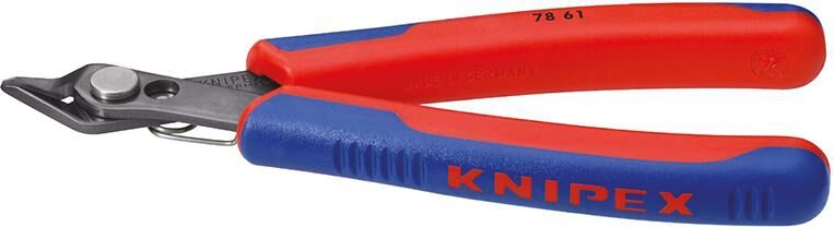 KNIPEX 78 61 125 Electronic Super Knips mit Mehrkohne-Hülle brüniert 125mm