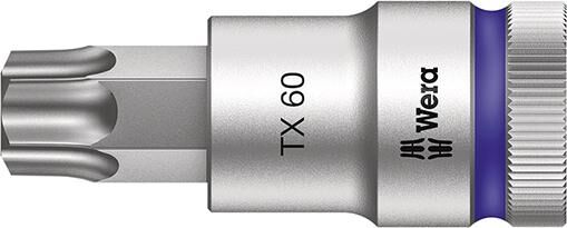 WERA Schraubendrehereinsatz 1/2" T60x60mm Haltefunktion