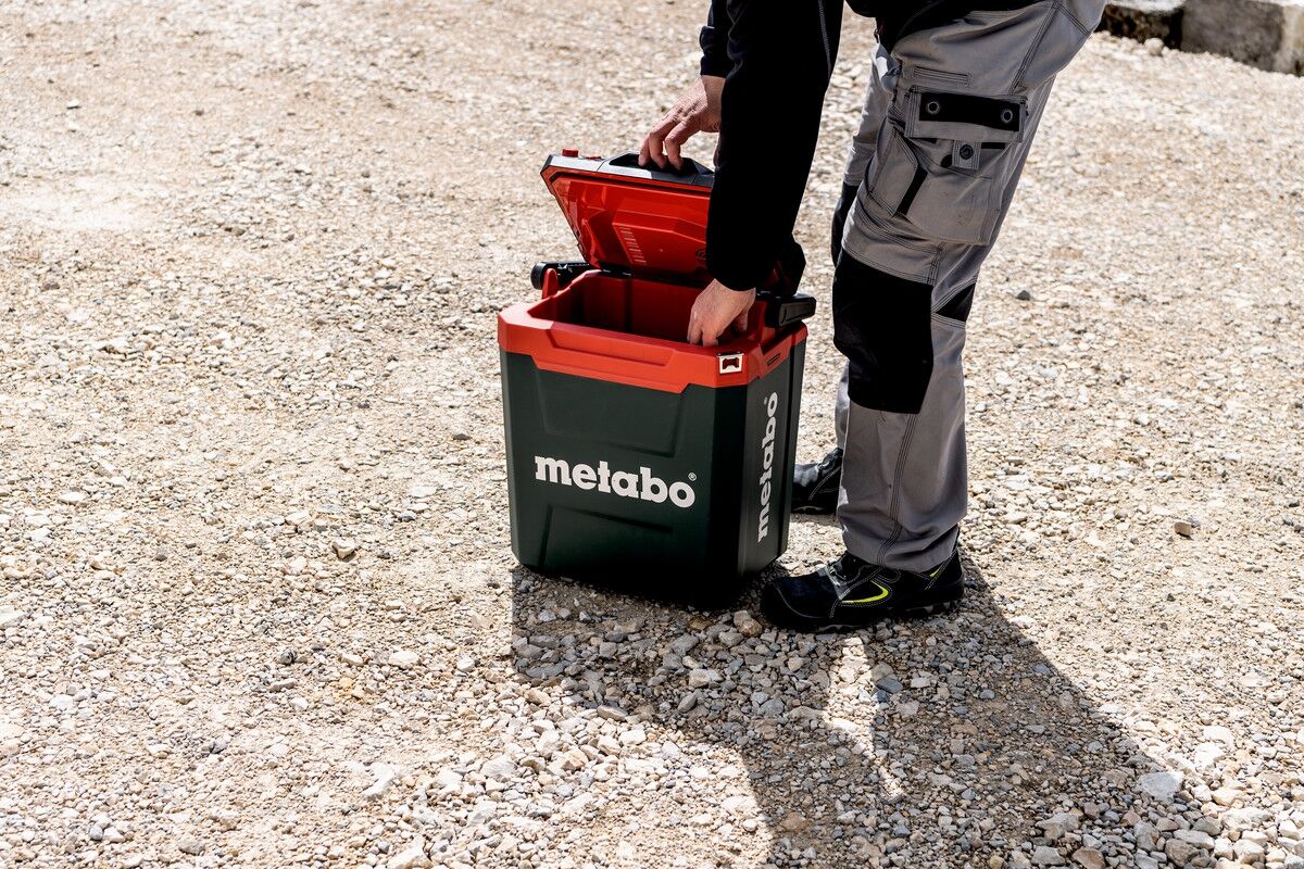 METABO Akku-Kühlbox KB 18 BL 18V 24L Volumen im Karton
