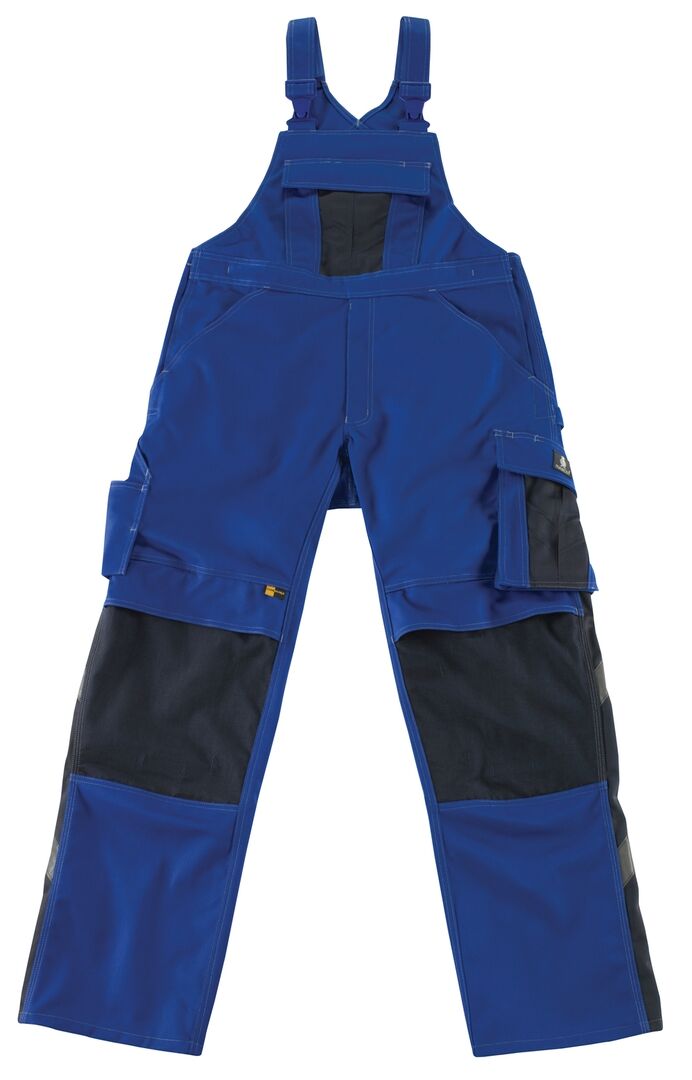 MASCOT Latzhose Unique Augsburg Gr. 82C56 kornblau/schwarzblau 12169-442