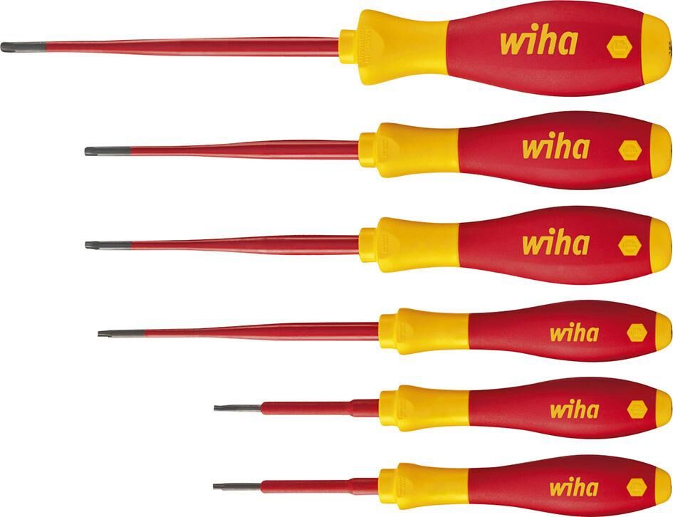 WIHA Schraubendreher-Set VDE slim 6-teilig T8-25