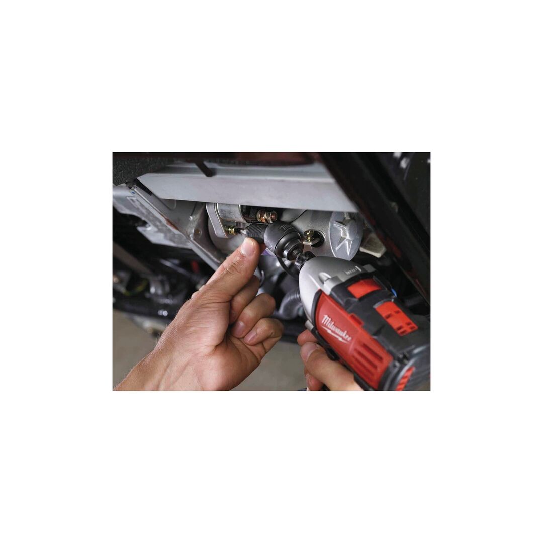 MILWAUKEE Winkelschraubgelenk 1/4" hex SHOCKWAVE