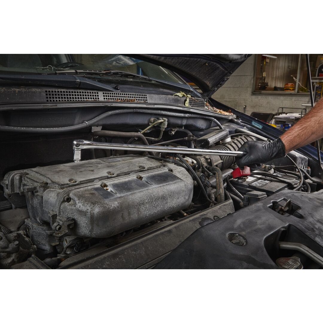 MILWAUKEE 1/2" Gelenkgriff 610mm 24" abwinkelbar