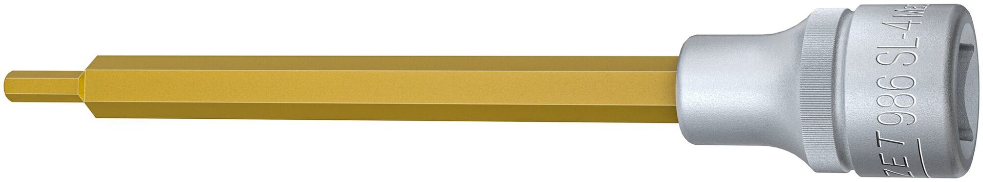 HAZET Schraubendrehereinsatz 1/2" Innensechskant 4x140mm
