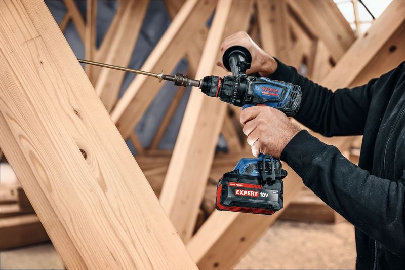 BOSCH EXPERT Akku-Schlagbohrschrauber EXSB18V-150, 2x18V/8,0 Ah, Ladegerät