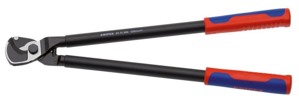 KNIPEX Kabelschere 500mm Mehrkomponenten-Hülle 95 12 500