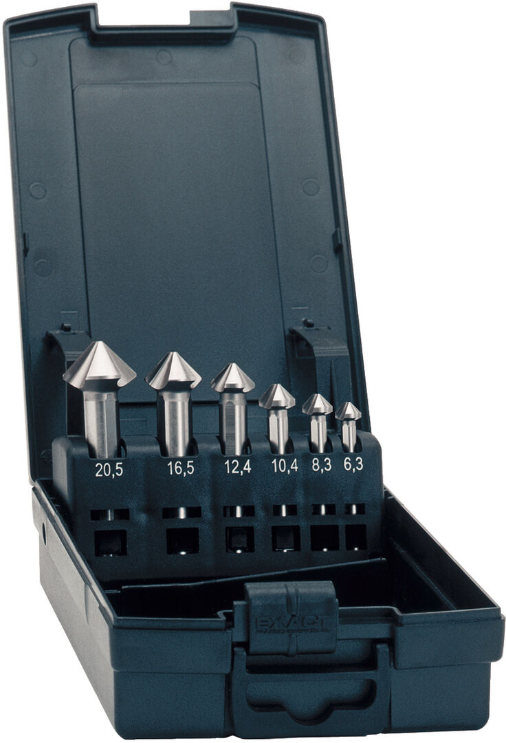 EXACT Kegelsenker-Set HSS CBN 6,3-20,5mm Adv.