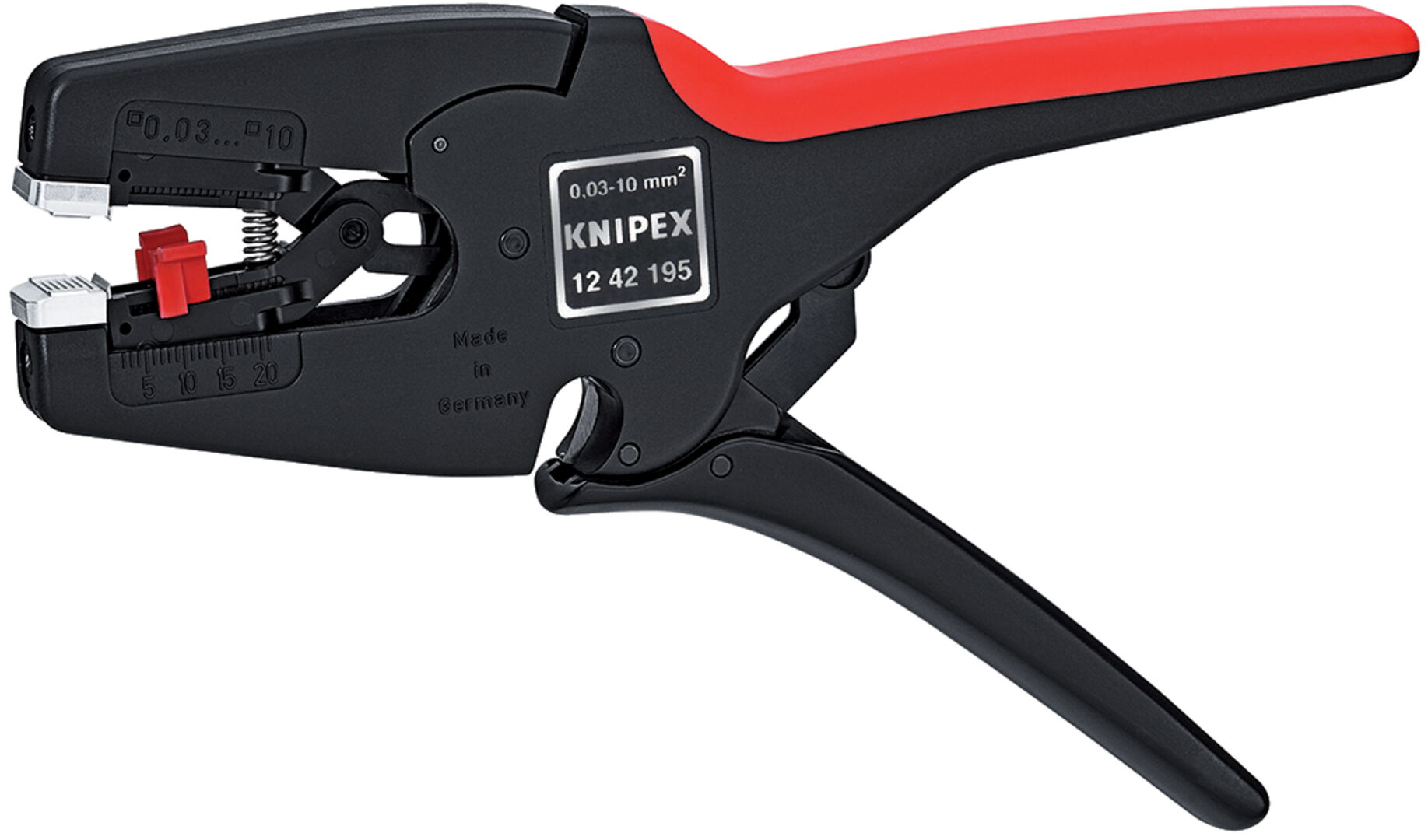 KNIPEX 12 42 195 MultiStrip 10 Automatische Abisolierzange 195mm