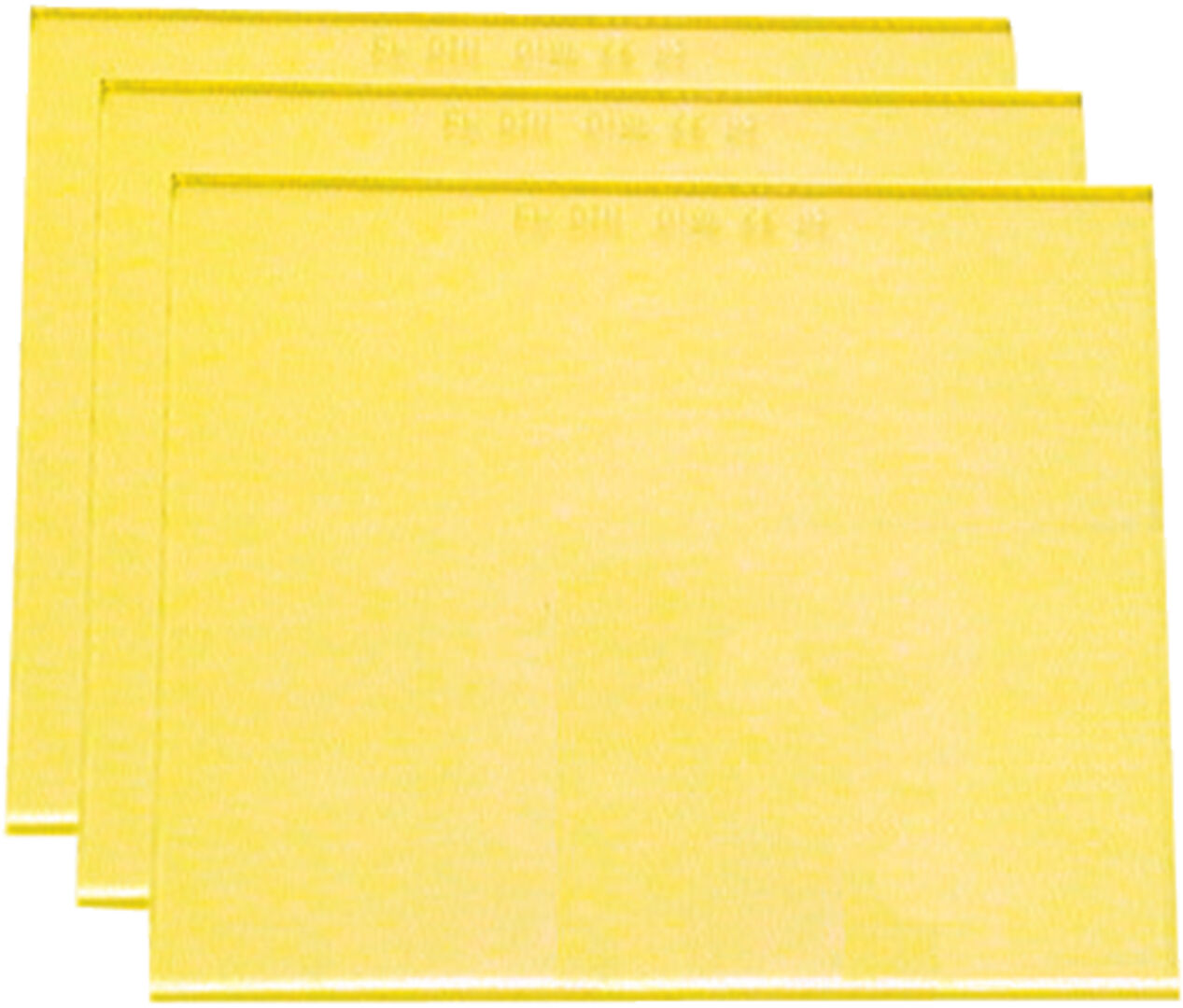 MERKEL Vorsatzglas gelb DIN 90x110mm