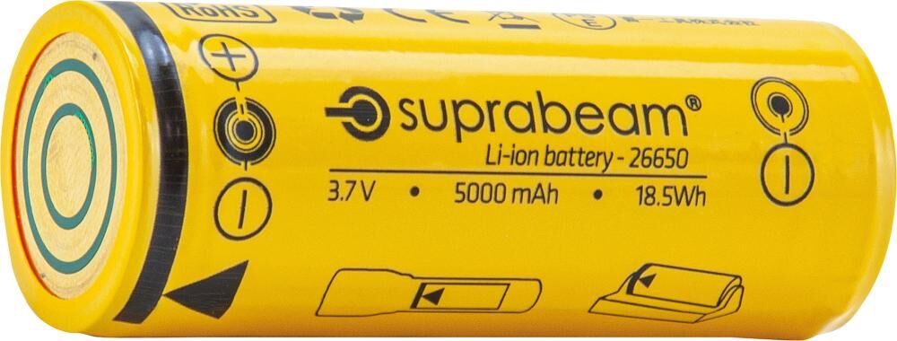 SUPRABEAM Ersatzakku passend zu Q7xr & Q7xrs