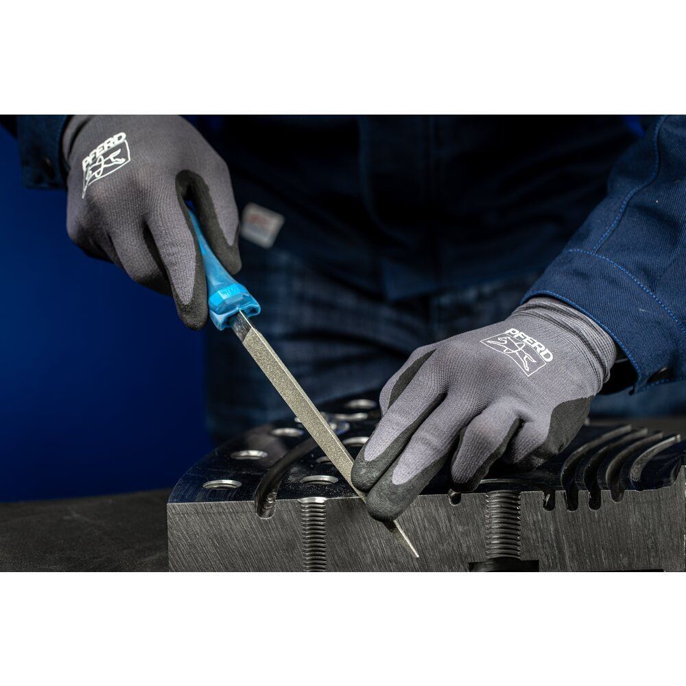 PFERD Diamant-Werkstattfeile DF 1132 200 D151 dreikant