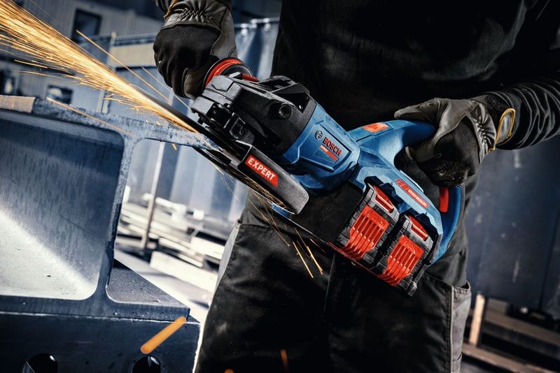 BOSCH EXPERT Akku-Winkelschleifer EXWS18V2-230P, solo, in XL-BOXX