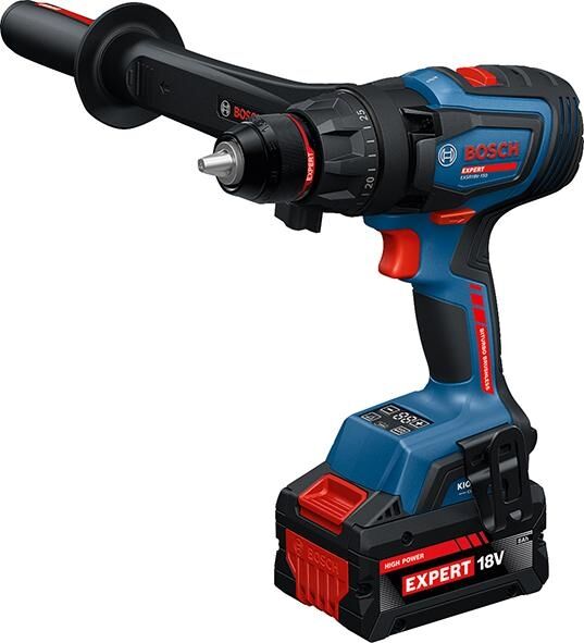 BOSCH EXPERT Akku-Bohrschrauber EXSR18V-150, 2x18V/8,0 Ah, Ladegerät