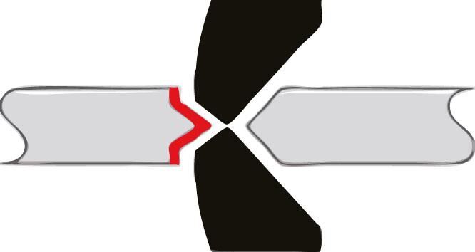 KNIPEX 64 42 115 Elektronik-Vornschneider m Mehrk. 115mm