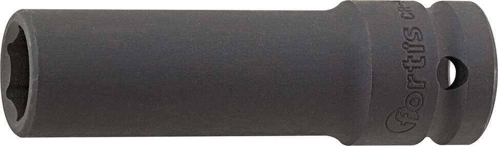 FORTIS Kraft Steckschlüssel Set Schlagnuss Set 1/2" 15-teilig lang