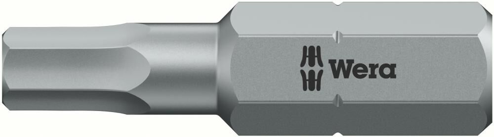 WERA Bit 1/4" SW 2x25mm Z DIN3126 C6,3