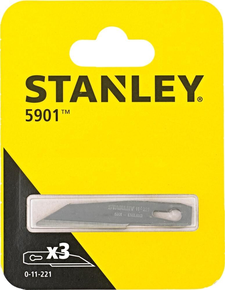 STANLEY Ersatzklingen 3 Stück/Pack SB-Karte