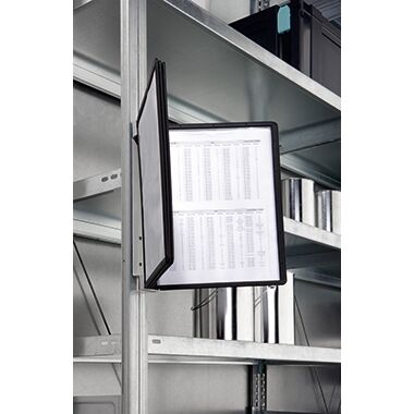 DURABLE Sichttafelsystem schwarz Vario Magnet Wall 5