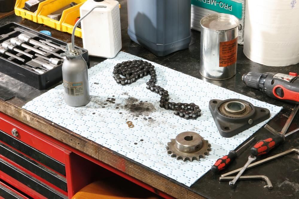 SCHOELLER Öl-Tücher Qualität SM perforierte Tücher 40x50 cm