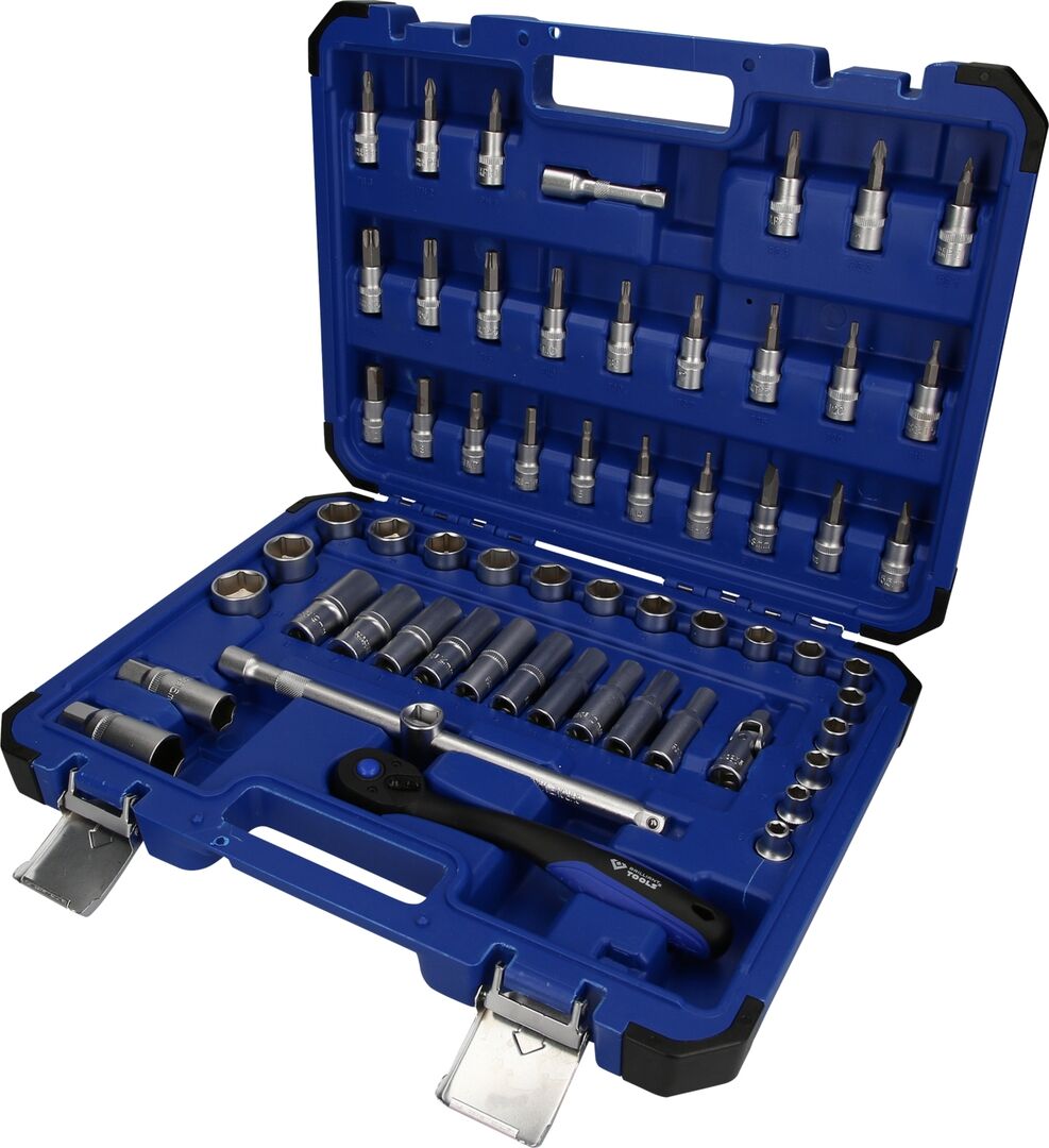 BRILLIANT TOOLS Steckschlüssel Set 3/8" 61-teilig