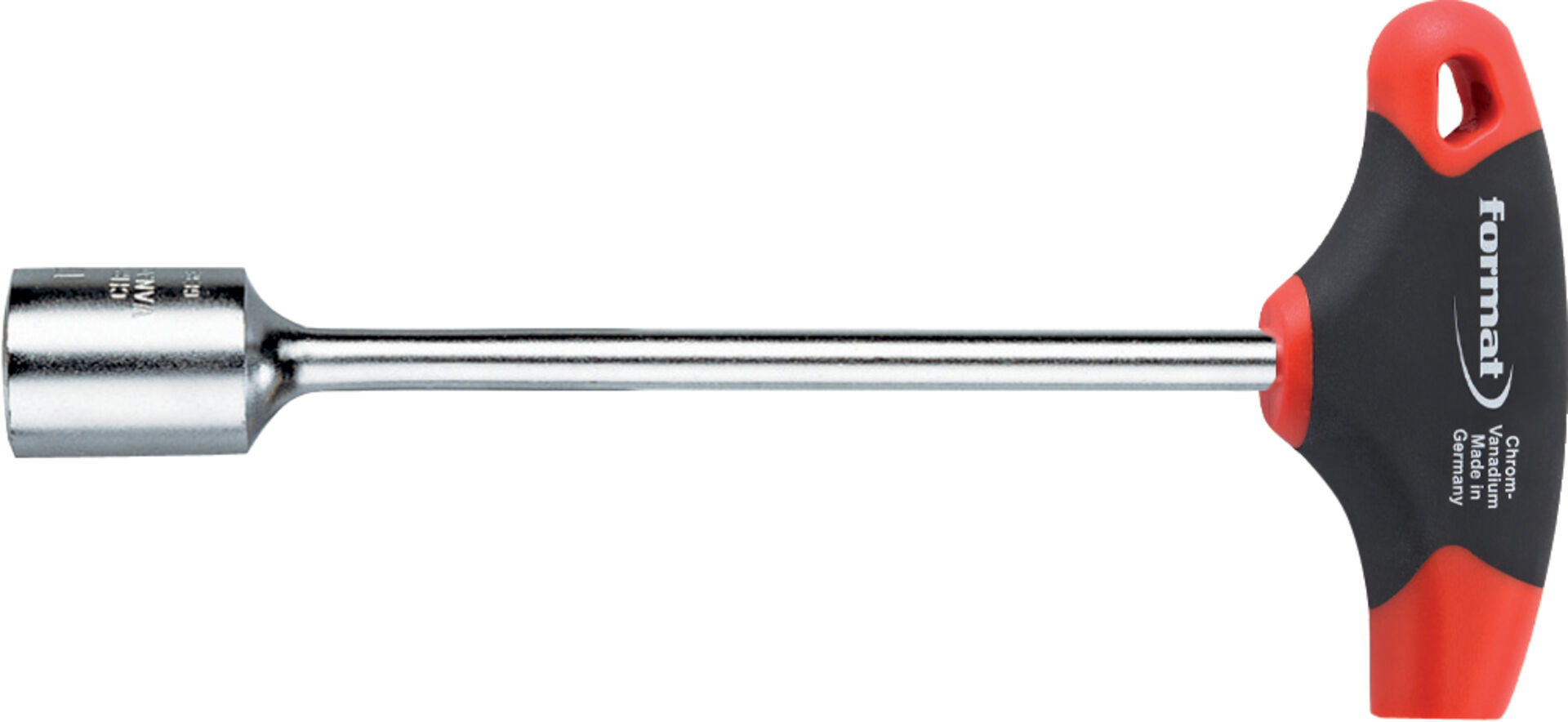 FORMAT 6kt.-Steckschlüssel mit Quergriff 6x230mm