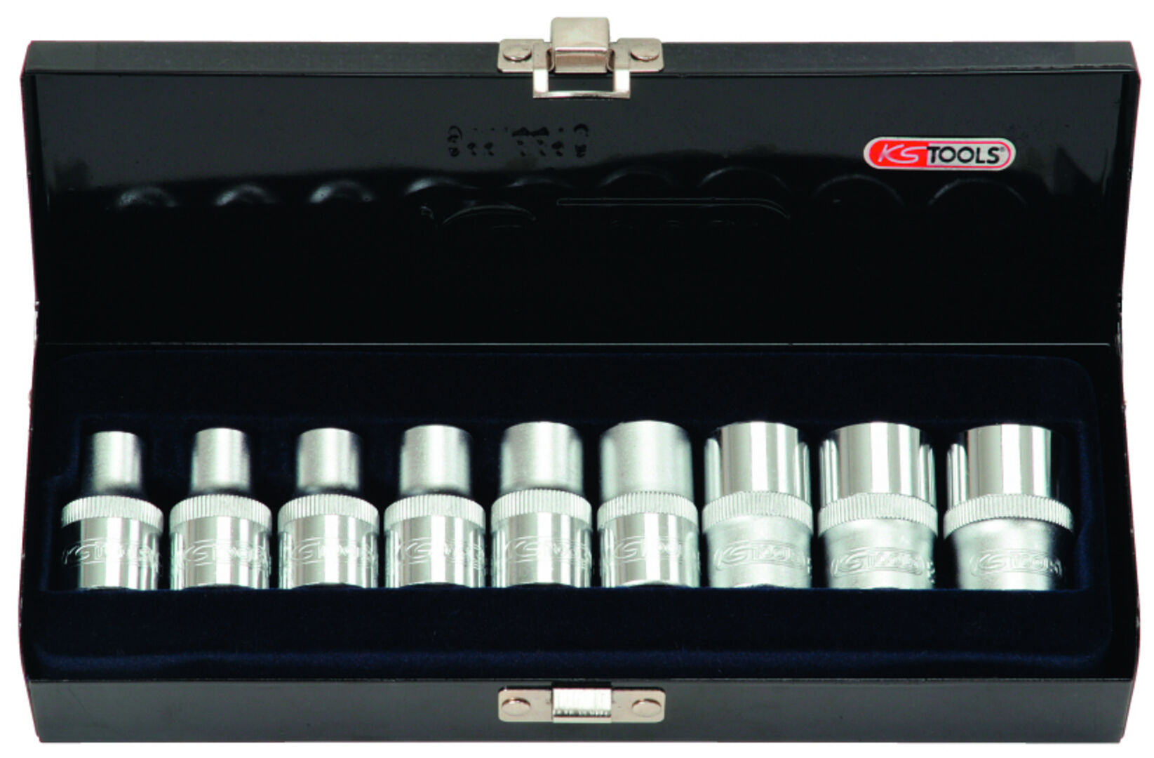 KS TOOLS Stecknuss Set 1/2" 9-teilig TX-E