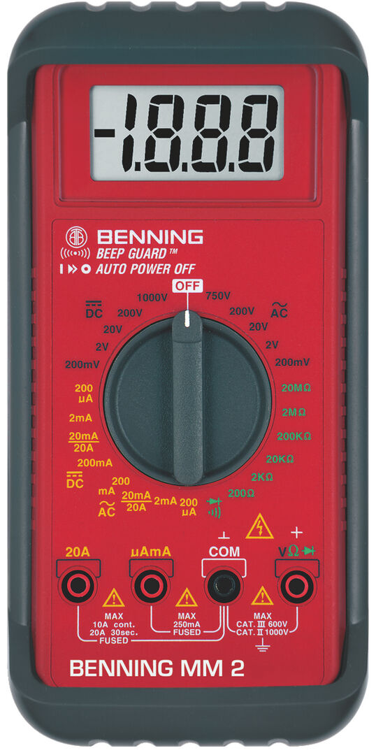 BENNING Digital-Multimetermm 2