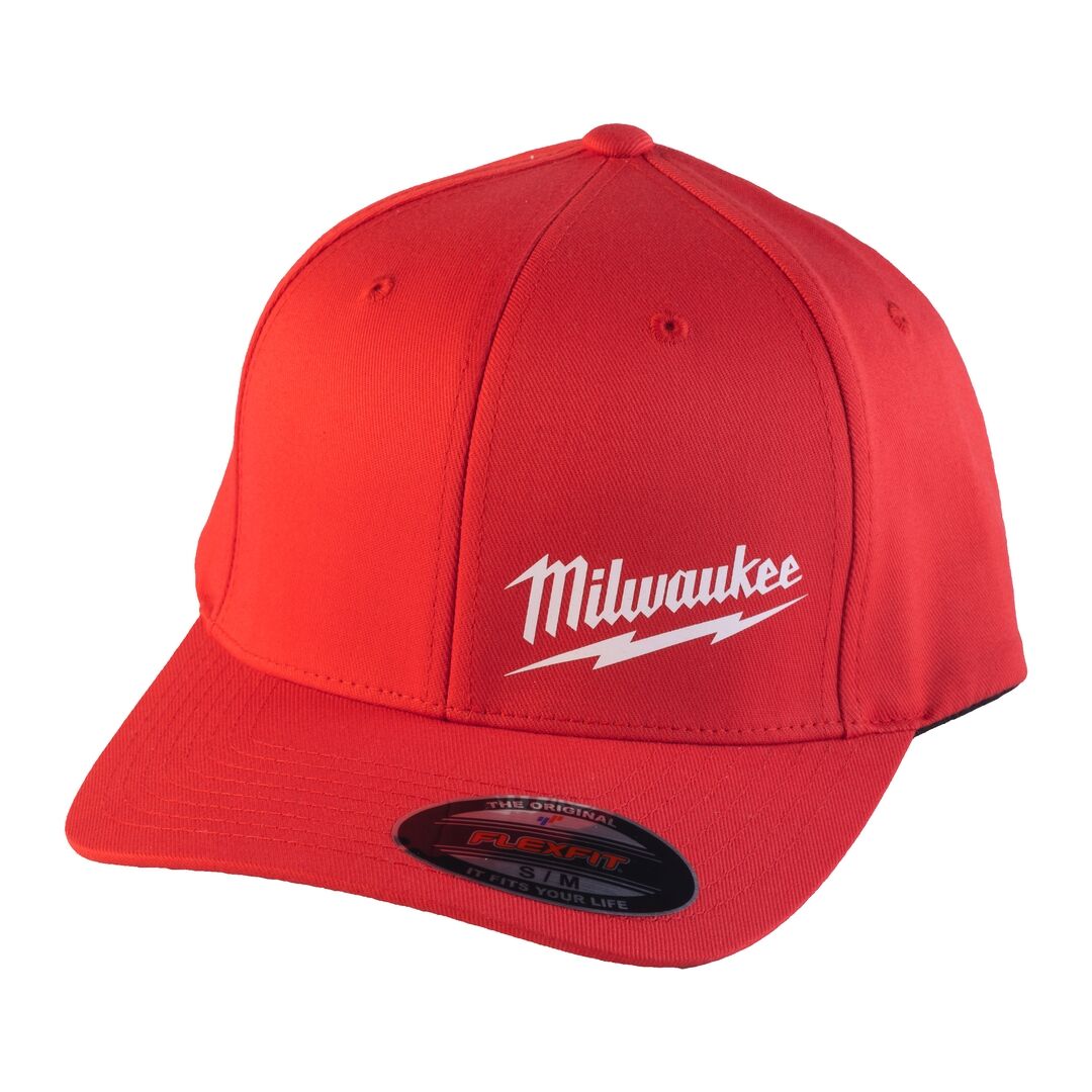 MILWAUKEE Baseball Kappe BCSRD-S/M rot mit UV-Schutz