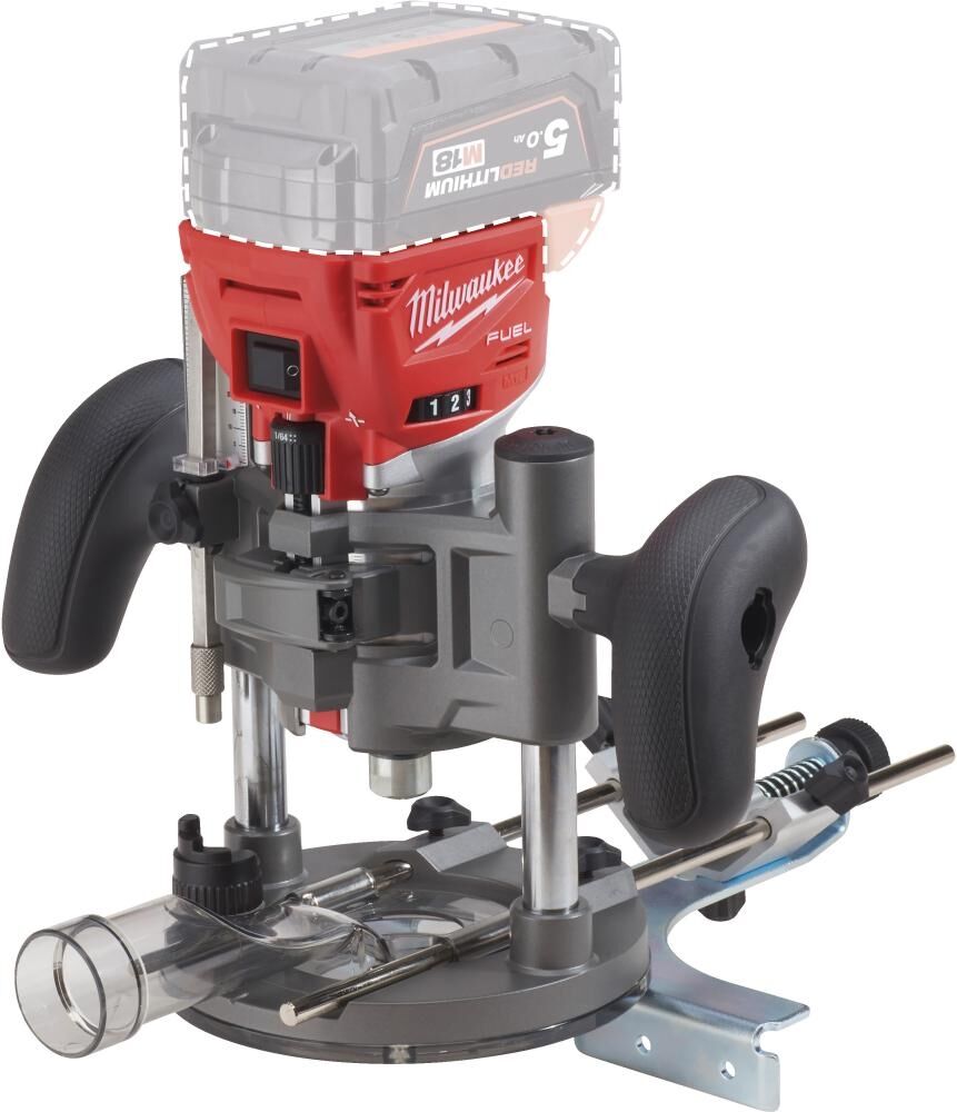 MILWAUKEE Akku-Kantenfräse M18FTR8-0X ohne Akku & Ladegerät HD-Box