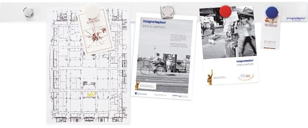 Magnetleisten-Set 1000mm mit 6 Haltemagneten