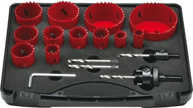FORMAT Lochsägen Set M42 16-76mm Professional HSS Bi