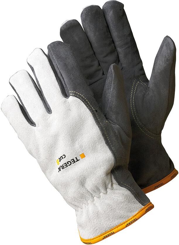 TEGERA Schnittschutzhandschuhe 256 Gr. 10 Leder